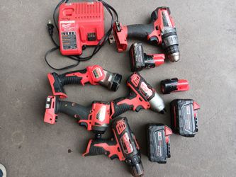 Lot Of Used Milwaukee Tools