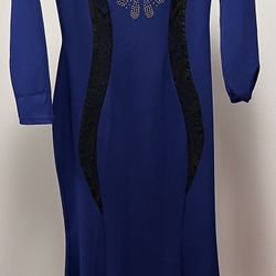 Royal Blue Evening Dress