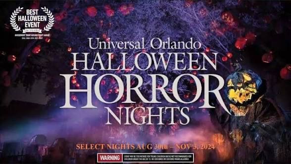 UNIVERSAL ESTUDIOS HOLLEWED HORROR NITHG 4 TICKETS STILL IVAILABLE RESERVATION FOR TONIGHT 🎫🎫🎫🎫👹🤡👻