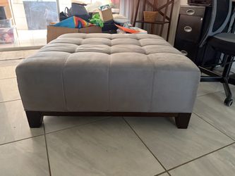 Grey Ottoman
