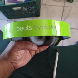 Solo Hd Lime Green Beats Headphones 