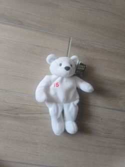 Salvino's Bammers White Bear Plush #15