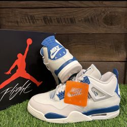 Men’s Size 11 Nike Air Jordan 4 Retro 2024 Military Industrial Blue