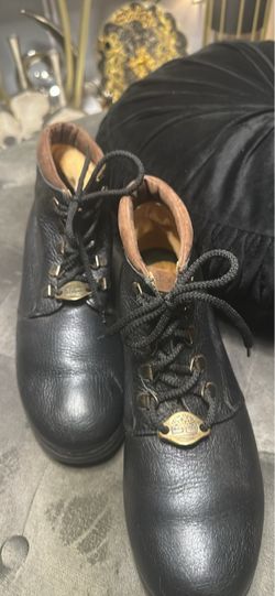 Timberland Black Leather Boots – $80 OBO
