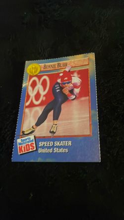Bonnie Blair Sports Illustrated for Kids Card