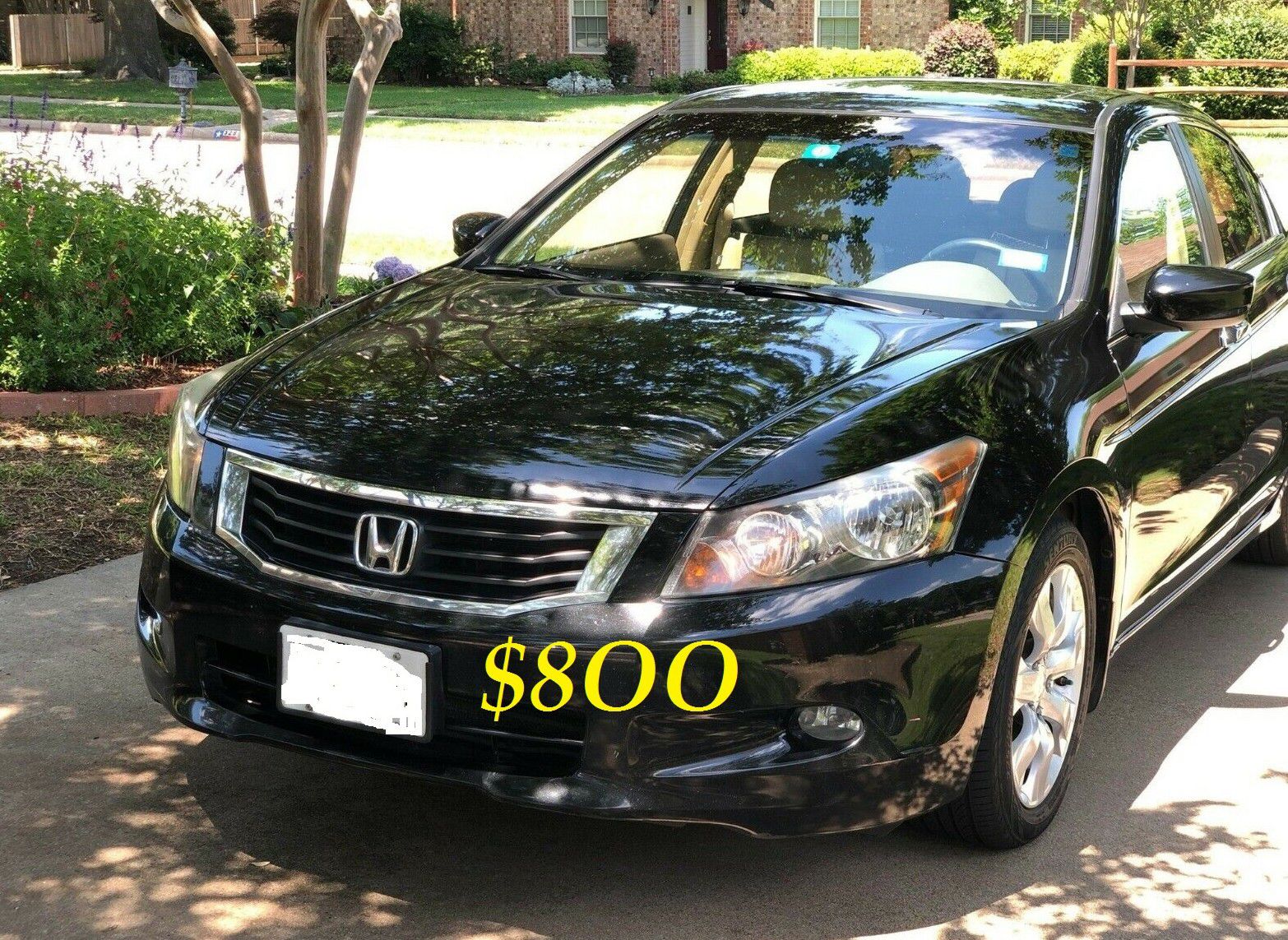 🔑🔥URGENT $8OO Very nice 2OO9🔑 Honda Accord Sedan V6 EX-L 𝓹𝓸𝔀𝓮𝓻 𝓢𝓽𝓪𝓻𝓽 Run and drive very smooth🔑