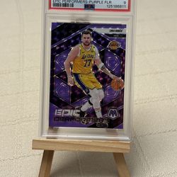 Luka Doncic Mosaic PSA 9 Lakers