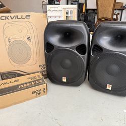Rockville Power Gig RPG-103-D 15” Bluetooth PA Speaker System - Like New 