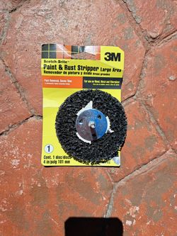 Paint & Rust Stripper Disc 4 In.