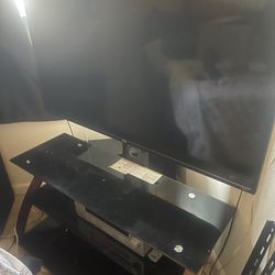 55’ TCL Roku with TV Stand 