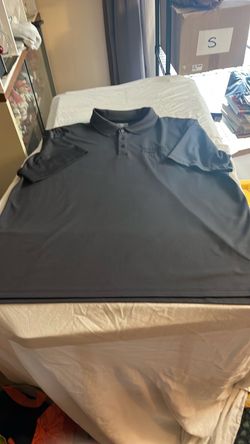 Men's Dark Gray Polo Shirt 3 XL