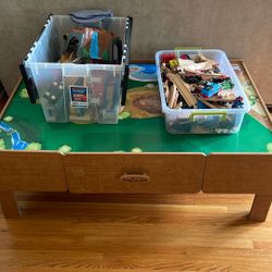 Imaginarium Toy Train Table, Accessories And Thomas The Train Toys