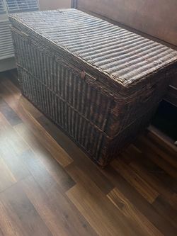 Huge wicker trunk