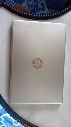 HP Laptop Silver Aluminum Body