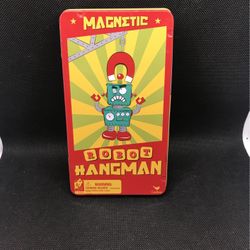 Magnetic Robot Hangman Travel Game