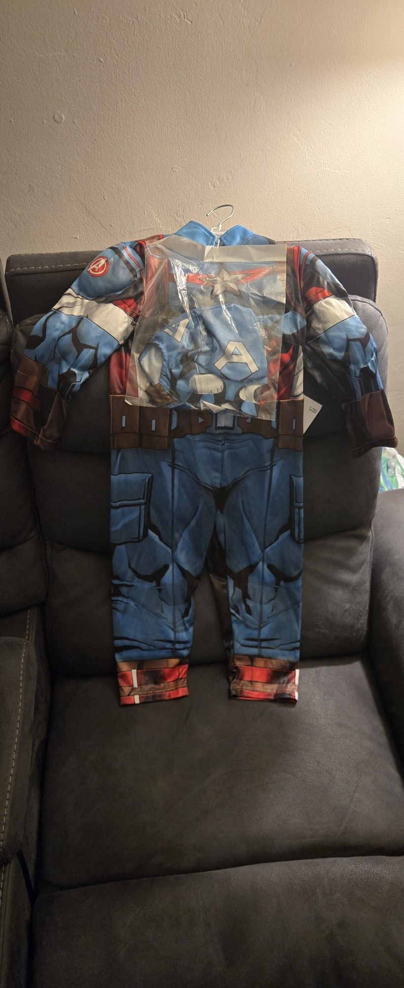 Disney Captain America Size 3 Kids