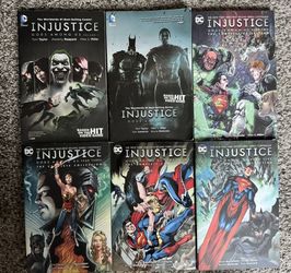 Injustice: Gods Among Us Complete Year 1–5 Graphic Novel Collection - Excellent Condition!