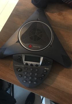 Poly com IP6000 conference phone (VoIP).