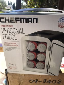 Personal Refrigerator For A Six Pack