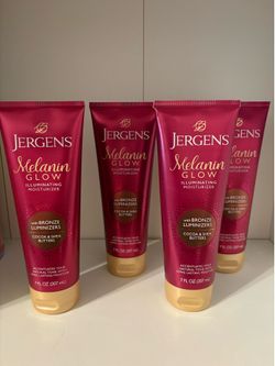 New - Jergens Melanin Glow moisturizer