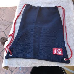 New Team USA Light Blue Back Pack