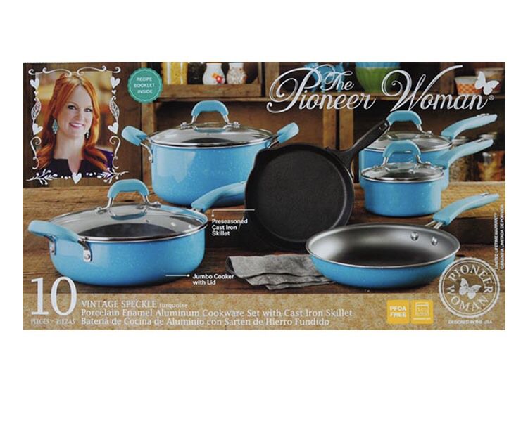 Pioneer women cookware set