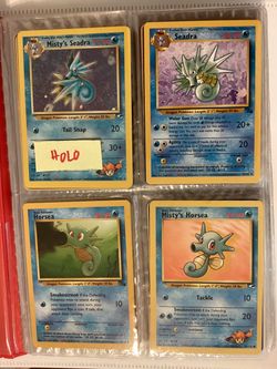 Vintage Pokémon Trading Card Collection - Holos and Rares (156 cards MP to NM)