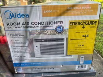 Midea Air Conditioner, white, 5000BTU