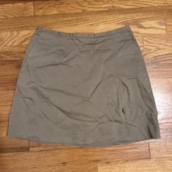 Nike Golf/Tennis/Pickleball Brown Dri-Fit Skort - Size Small