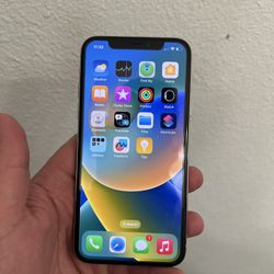 iPhone X 64GB works with AT&T and CRICKET 
