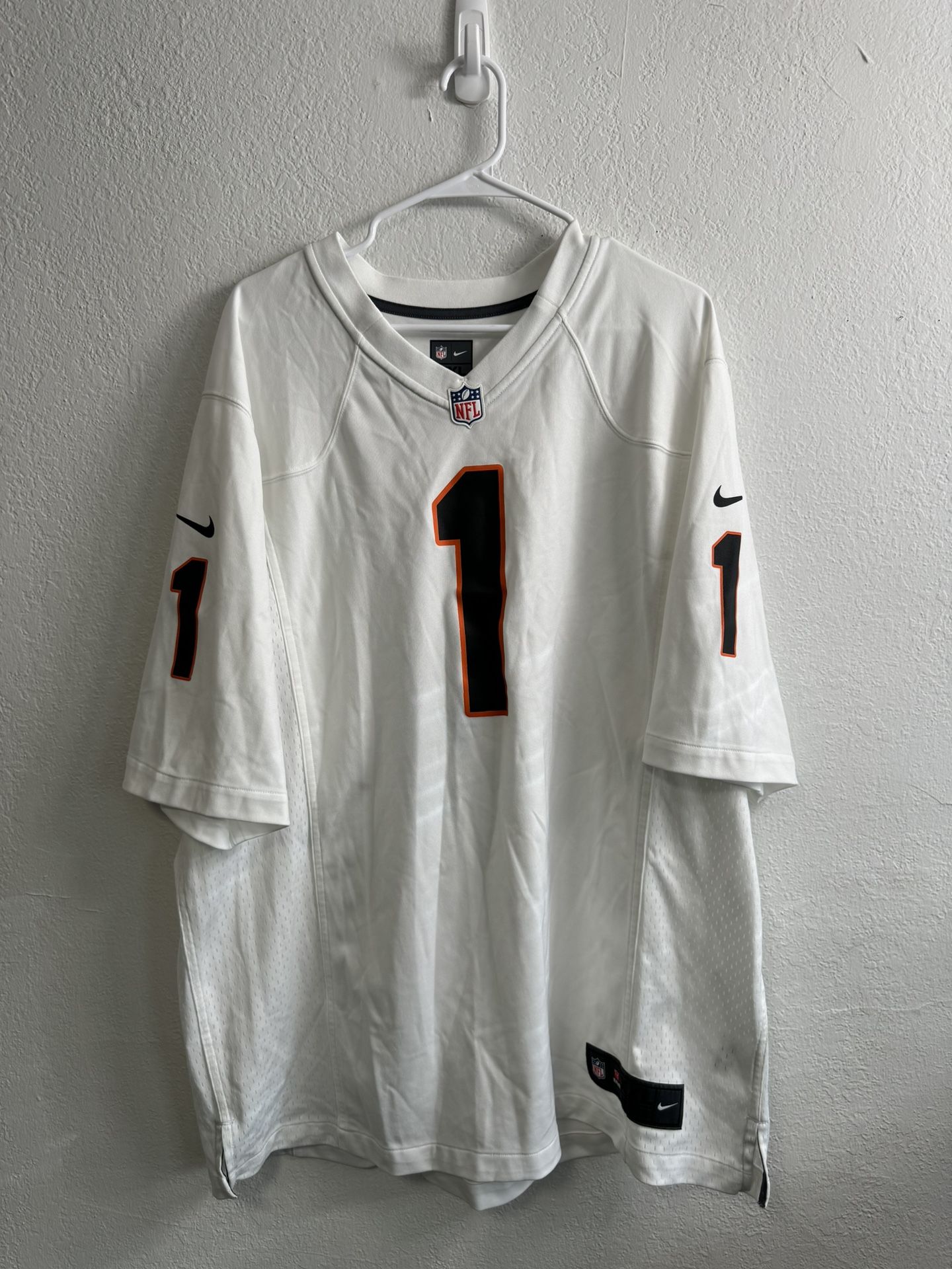 Nike On Field NALC-Memphis White Jersey Men Size XXL #1 NFL