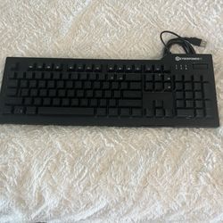 Cyberpower PC Play Ready 01 NOHI LED Wired Gaming Keyboard Black KB-161-306
