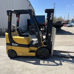 FOR SALE A YALE GLC050VX FORKLIFT. 83/189 F/F TSU MAST. IT IS IN GOOD WORKING CONDITION.
