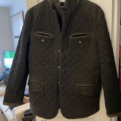 Waterville Water Repellent Quilted Wool Jacket 