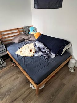 Solid Wood Platform Bed Frame