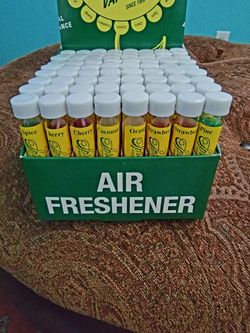 Assorted Air Fresheners for Home Car Office - 72 Glass Tubes