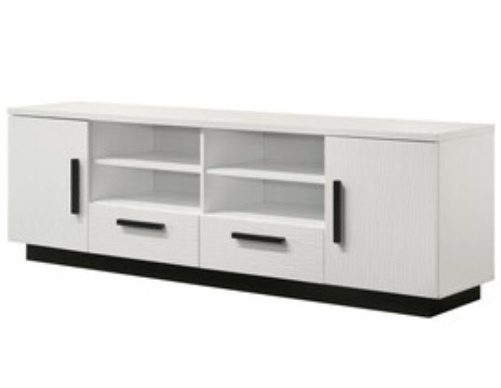 Matilda Wide White TV Stand (71")