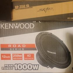 Skar audio and Kenwood bundle