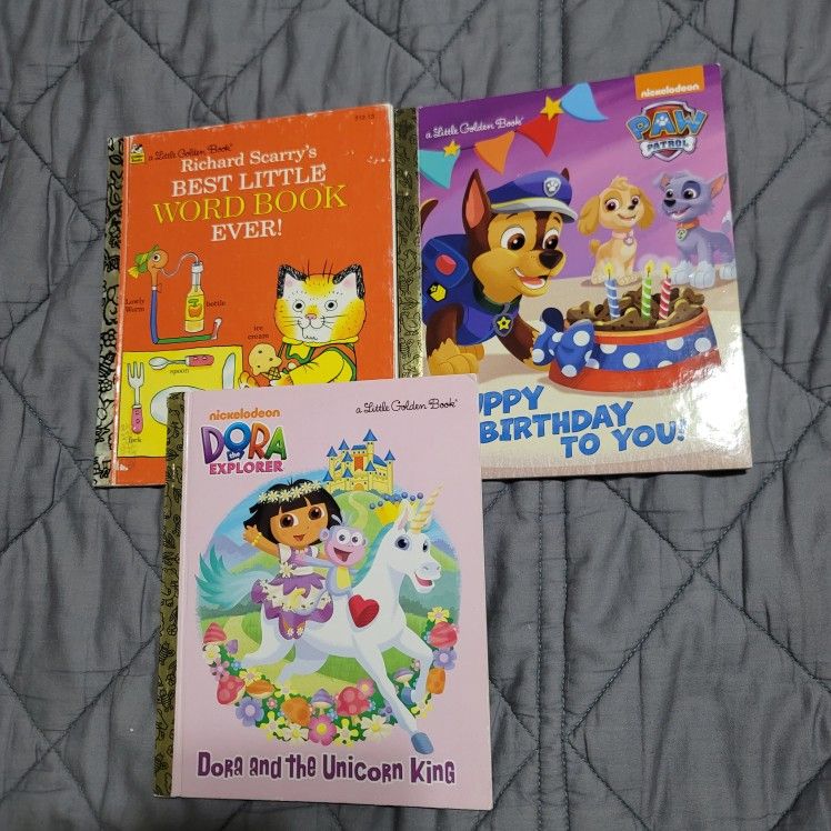 Assorted Little Golden Books
