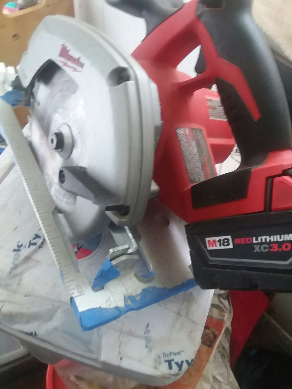 Milwaukee circular saw.