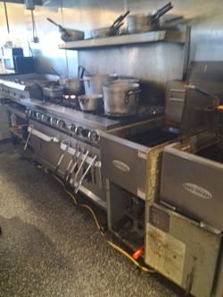 Stove deep gas convert.