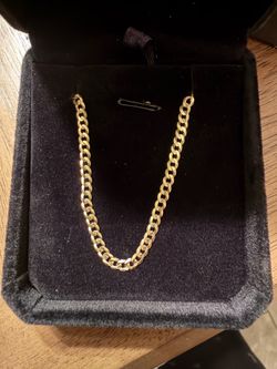 14k Cuban curb chain