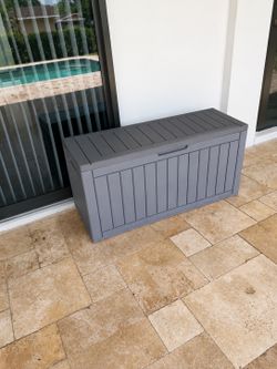 Outdoor Patio Storage Box – $140 -OBO