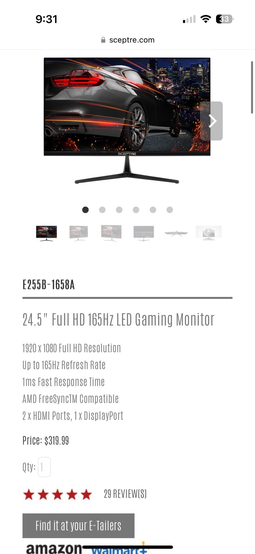 Gaming Monitor