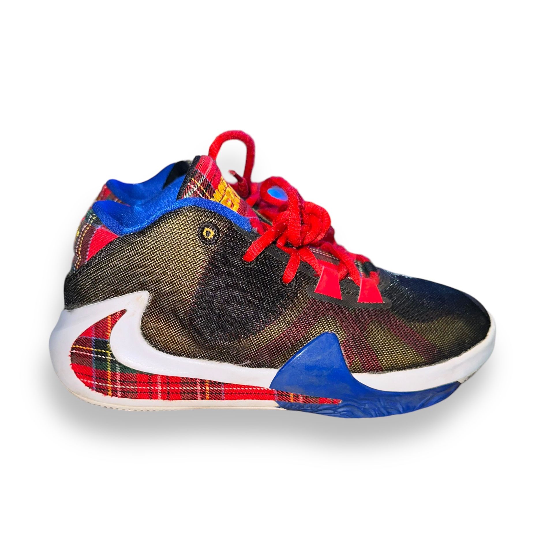 Size 4Y Nike Zoom Freak Black/Multi Photo Blue