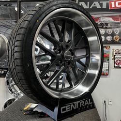 22” Corsart Kingpin Wheels 5x5 5x127 5x120 C10 OBS squarebody Ford F-150