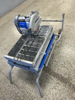 Kobalt Wet Saw With Stand And Laser 