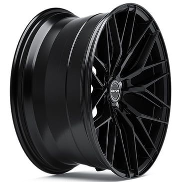 20" INOVIT WHEELS YSM-028 BLITZ SATIN BLACK RIMS