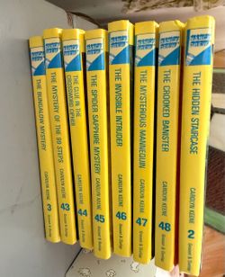 Nancy Drew vintage book collection
