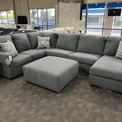 New Grey Sectional Sofa 